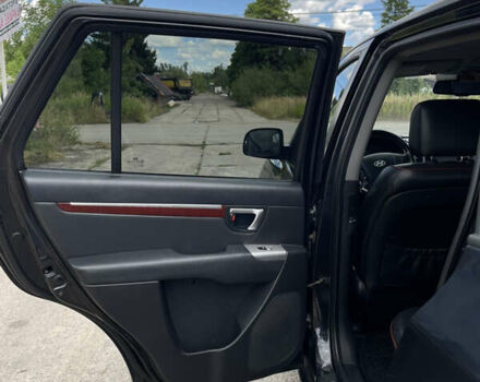 Черный Хендай Санта Фе, объемом двигателя 2.2 л и пробегом 363 тыс. км за 8500 $, фото 7 на Automoto.ua