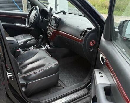 Черный Хендай Санта Фе, объемом двигателя 2.2 л и пробегом 230 тыс. км за 9000 $, фото 4 на Automoto.ua