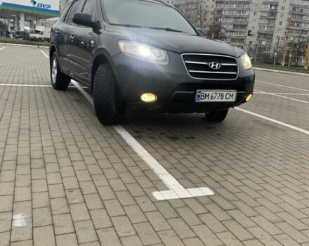 Черный Хендай Санта Фе, объемом двигателя 2.66 л и пробегом 222 тыс. км за 8999 $, фото 4 на Automoto.ua