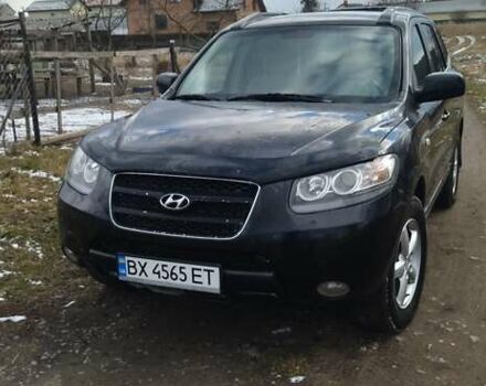 Черный Хендай Санта Фе, объемом двигателя 2.19 л и пробегом 240 тыс. км за 8300 $, фото 16 на Automoto.ua