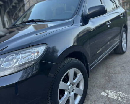 Черный Хендай Санта Фе, объемом двигателя 2.19 л и пробегом 215 тыс. км за 8500 $, фото 3 на Automoto.ua