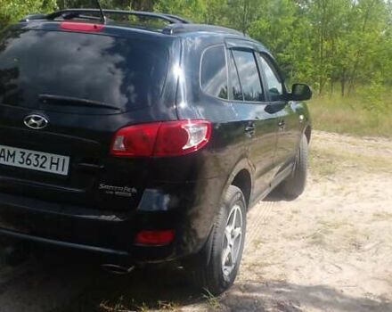 Черный Хендай Санта Фе, объемом двигателя 2.66 л и пробегом 245 тыс. км за 9000 $, фото 6 на Automoto.ua