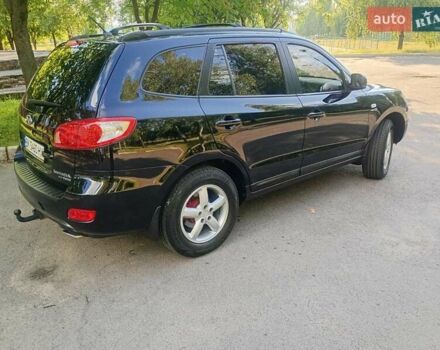 Черный Хендай Санта Фе, объемом двигателя 2.66 л и пробегом 250 тыс. км за 8800 $, фото 2 на Automoto.ua