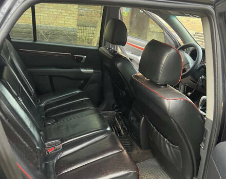 Черный Хендай Санта Фе, объемом двигателя 2.2 л и пробегом 347 тыс. км за 6500 $, фото 8 на Automoto.ua