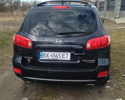Черный Хендай Санта Фе, объемом двигателя 2.19 л и пробегом 240 тыс. км за 8300 $, фото 13 на Automoto.ua