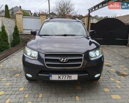 Черный Хендай Санта Фе, объемом двигателя 2.2 л и пробегом 296 тыс. км за 9799 $, фото 3 на Automoto.ua
