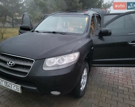 Черный Хендай Санта Фе, объемом двигателя 2.2 л и пробегом 174 тыс. км за 9850 $, фото 63 на Automoto.ua