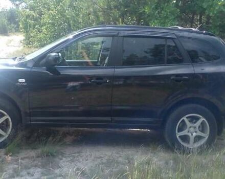 Черный Хендай Санта Фе, объемом двигателя 2.66 л и пробегом 245 тыс. км за 9000 $, фото 14 на Automoto.ua