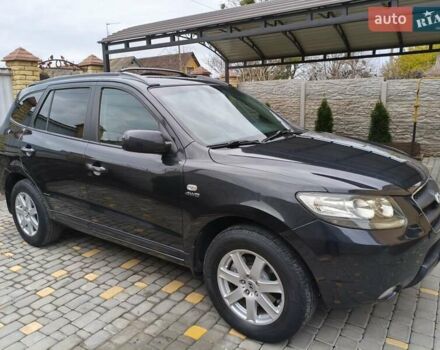 Черный Хендай Санта Фе, объемом двигателя 2.2 л и пробегом 296 тыс. км за 9799 $, фото 12 на Automoto.ua