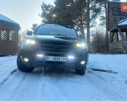 Черный Хендай Санта Фе, объемом двигателя 2.2 л и пробегом 254 тыс. км за 10700 $, фото 6 на Automoto.ua