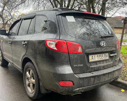 Черный Хендай Санта Фе, объемом двигателя 2.2 л и пробегом 347 тыс. км за 6500 $, фото 3 на Automoto.ua