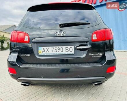 Черный Хендай Санта Фе, объемом двигателя 2.2 л и пробегом 250 тыс. км за 10200 $, фото 8 на Automoto.ua