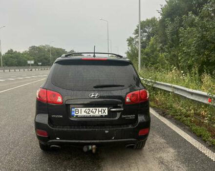 Черный Хендай Санта Фе, объемом двигателя 2.2 л и пробегом 260 тыс. км за 10000 $, фото 3 на Automoto.ua