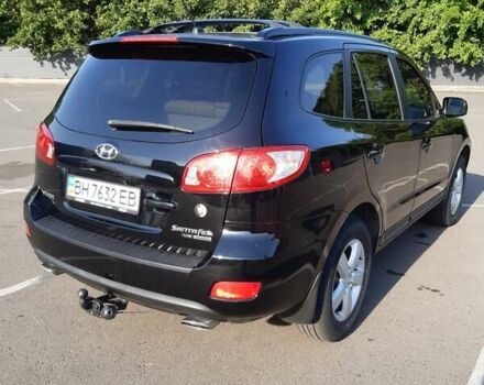 Черный Хендай Санта Фе, объемом двигателя 2.66 л и пробегом 160 тыс. км за 9300 $, фото 1 на Automoto.ua