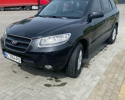 Черный Хендай Санта Фе, объемом двигателя 2.2 л и пробегом 245 тыс. км за 7700 $, фото 3 на Automoto.ua