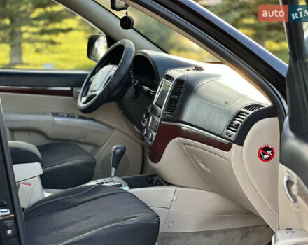 Чорний Хендай Санта Фе, об'ємом двигуна 2.7 л та пробігом 197 тис. км за 10000 $, фото 13 на Automoto.ua