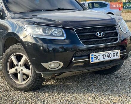 Черный Хендай Санта Фе, объемом двигателя 2.7 л и пробегом 208 тыс. км за 8700 $, фото 4 на Automoto.ua