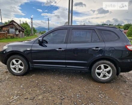 Черный Хендай Санта Фе, объемом двигателя 2.2 л и пробегом 650 тыс. км за 7800 $, фото 2 на Automoto.ua