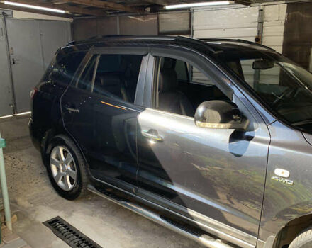 Черный Хендай Санта Фе, объемом двигателя 2.2 л и пробегом 245 тыс. км за 10500 $, фото 3 на Automoto.ua