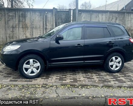 Черный Хендай Санта Фе, объемом двигателя 2.7 л и пробегом 217 тыс. км за 7900 $, фото 2 на Automoto.ua