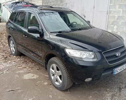 Черный Хендай Санта Фе, объемом двигателя 2.7 л и пробегом 188 тыс. км за 8500 $, фото 10 на Automoto.ua