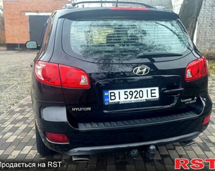 Черный Хендай Санта Фе, объемом двигателя 2.7 л и пробегом 217 тыс. км за 7900 $, фото 6 на Automoto.ua