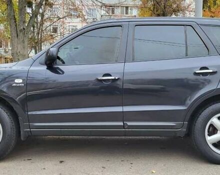 Черный Хендай Санта Фе, объемом двигателя 2.7 л и пробегом 182 тыс. км за 10000 $, фото 4 на Automoto.ua