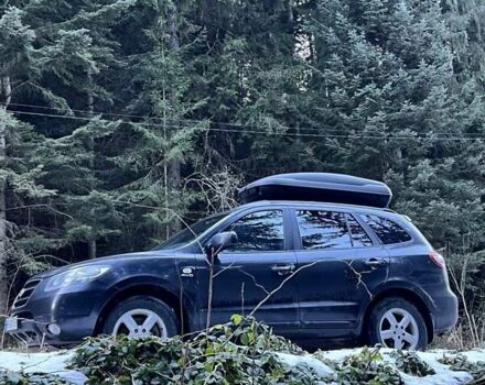 Черный Хендай Санта Фе, объемом двигателя 2.19 л и пробегом 220 тыс. км за 10000 $, фото 4 на Automoto.ua