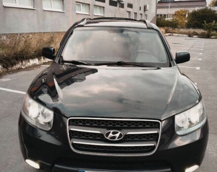Черный Хендай Санта Фе, объемом двигателя 2.2 л и пробегом 222 тыс. км за 8799 $, фото 2 на Automoto.ua