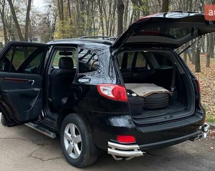 Черный Хендай Санта Фе, объемом двигателя 2.7 л и пробегом 307 тыс. км за 8900 $, фото 13 на Automoto.ua