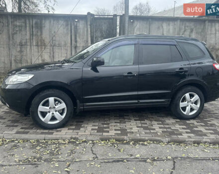 Черный Хендай Санта Фе, объемом двигателя 2.66 л и пробегом 223 тыс. км за 7900 $, фото 2 на Automoto.ua