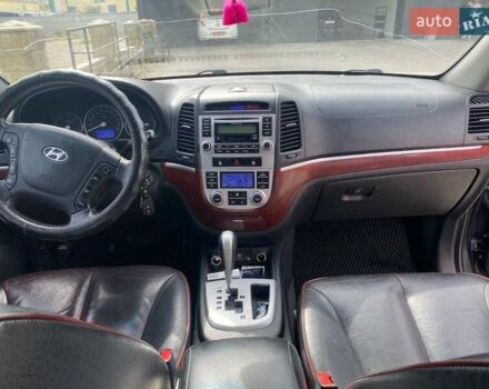 Черный Хендай Санта Фе, объемом двигателя 2.2 л и пробегом 245 тыс. км за 7700 $, фото 9 на Automoto.ua