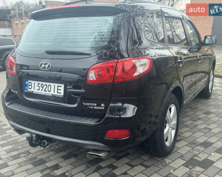 Черный Хендай Санта Фе, объемом двигателя 2.66 л и пробегом 223 тыс. км за 7900 $, фото 12 на Automoto.ua