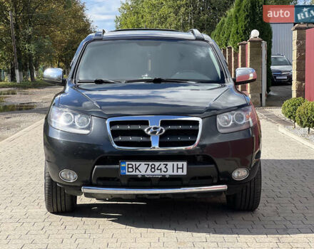 Черный Хендай Санта Фе, объемом двигателя 2.19 л и пробегом 210 тыс. км за 10800 $, фото 1 на Automoto.ua