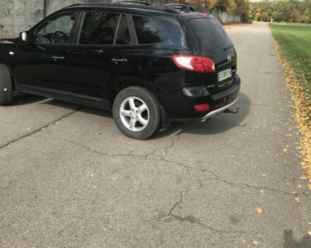 Черный Хендай Санта Фе, объемом двигателя 2.2 л и пробегом 317 тыс. км за 8900 $, фото 4 на Automoto.ua