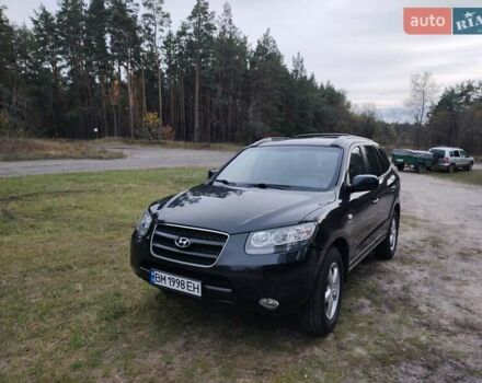 Черный Хендай Санта Фе, объемом двигателя 2.19 л и пробегом 181 тыс. км за 11000 $, фото 1 на Automoto.ua