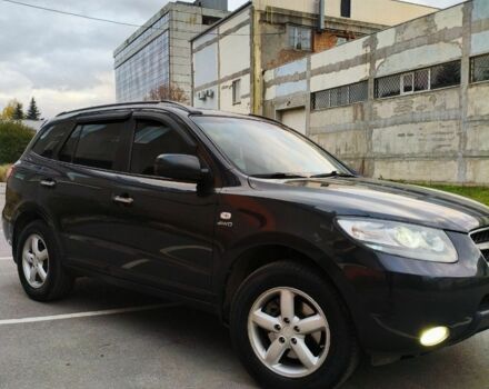 Черный Хендай Санта Фе, объемом двигателя 2.2 л и пробегом 222 тыс. км за 8799 $, фото 3 на Automoto.ua