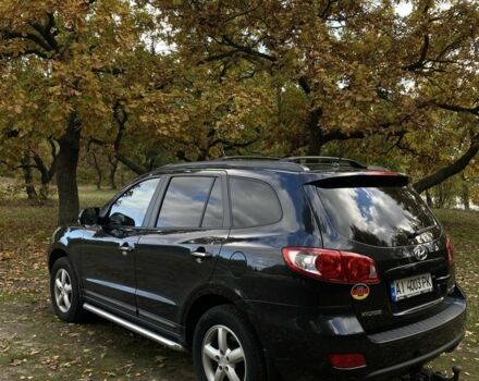 Черный Хендай Санта Фе, объемом двигателя 2.2 л и пробегом 267 тыс. км за 10000 $, фото 4 на Automoto.ua