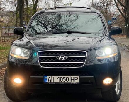 Черный Хендай Санта Фе, объемом двигателя 2.7 л и пробегом 307 тыс. км за 8900 $, фото 1 на Automoto.ua