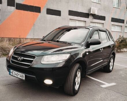 Черный Хендай Санта Фе, объемом двигателя 2.2 л и пробегом 222 тыс. км за 8799 $, фото 1 на Automoto.ua