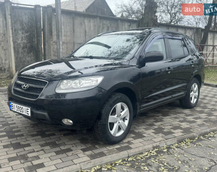 Черный Хендай Санта Фе, объемом двигателя 2.66 л и пробегом 223 тыс. км за 7900 $, фото 1 на Automoto.ua