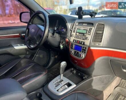 Черный Хендай Санта Фе, объемом двигателя 2.7 л и пробегом 208 тыс. км за 8700 $, фото 15 на Automoto.ua