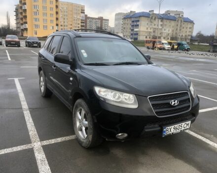 Черный Хендай Санта Фе, объемом двигателя 2.2 л и пробегом 242 тыс. км за 9600 $, фото 4 на Automoto.ua