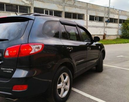Черный Хендай Санта Фе, объемом двигателя 2.2 л и пробегом 222 тыс. км за 8799 $, фото 5 на Automoto.ua