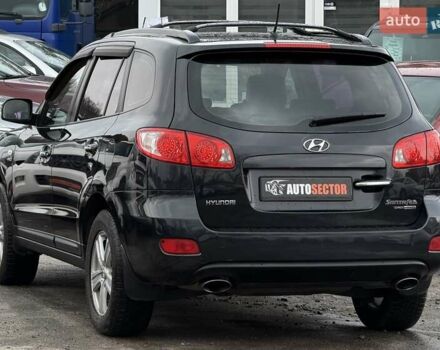 Черный Хендай Санта Фе, объемом двигателя 2.2 л и пробегом 280 тыс. км за 10700 $, фото 3 на Automoto.ua