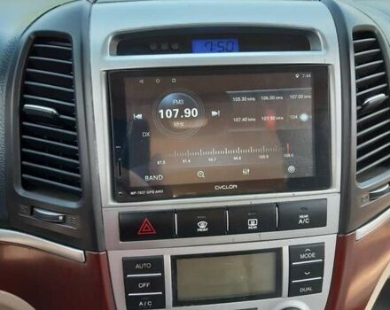 Черный Хендай Санта Фе, объемом двигателя 2.66 л и пробегом 160 тыс. км за 9300 $, фото 6 на Automoto.ua