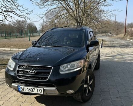 Черный Хендай Санта Фе, объемом двигателя 2.7 л и пробегом 320 тыс. км за 8500 $, фото 1 на Automoto.ua
