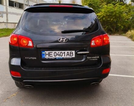 Черный Хендай Санта Фе, объемом двигателя 2.2 л и пробегом 222 тыс. км за 8799 $, фото 6 на Automoto.ua