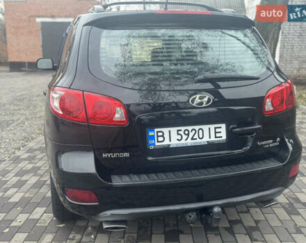 Черный Хендай Санта Фе, объемом двигателя 2.66 л и пробегом 223 тыс. км за 7900 $, фото 13 на Automoto.ua
