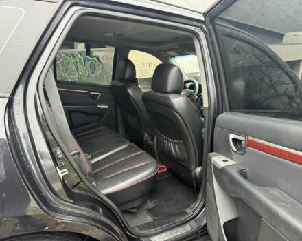 Черный Хендай Санта Фе, объемом двигателя 2.2 л и пробегом 250 тыс. км за 9200 $, фото 4 на Automoto.ua